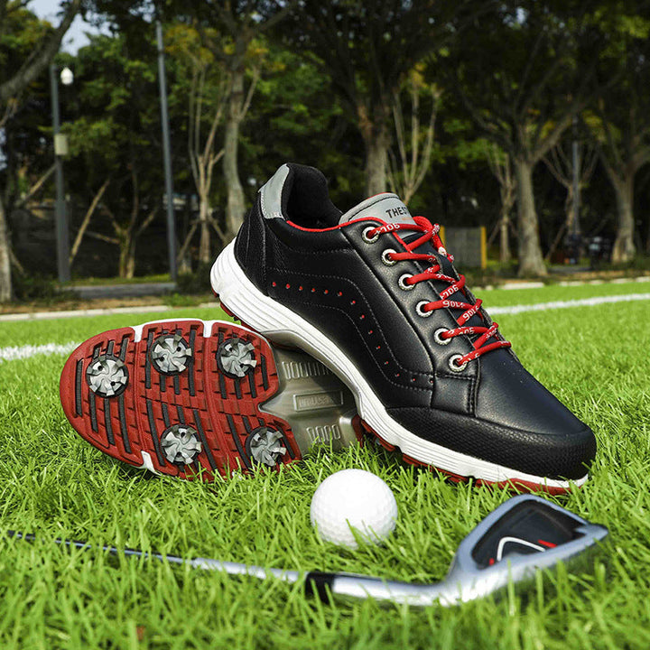 Plus Size Men's Golf Shoes With Performance Spikes
