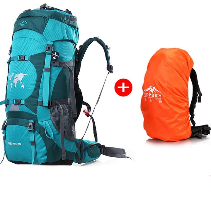 Explore the Great Outdoors with Our Water Resistant Large Capacity Multifunctional Hiking Backpack